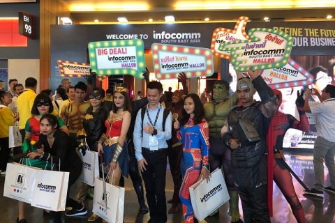 泰国曼谷视听集成设备与技术展览会展会现场图片