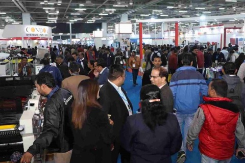 印度包装及标签印刷展览会展会现场图片