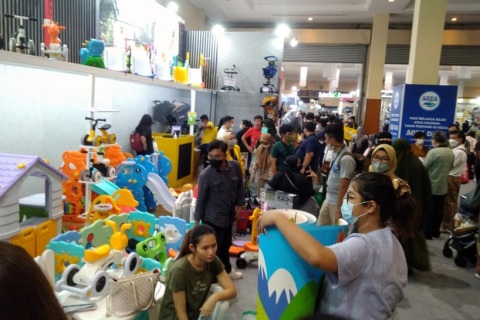 印尼雅加达玩具及孕婴童用品展览会展会现场图片
