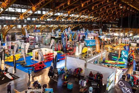 法国划桨及皮划艇展览会展会现场图片