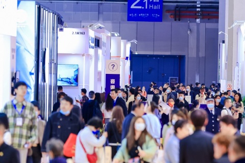 上海服装智能制造展览会展会现场图片