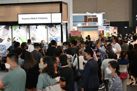 香港钟表展览会展会现场图片