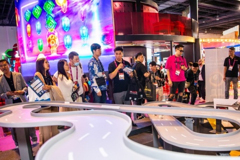 非洲南非娱乐及博彩展览会展会现场图片