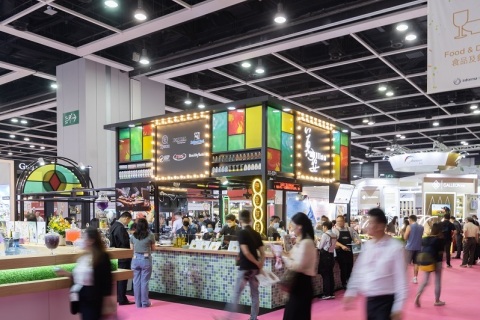 新加坡亚洲葡萄酒、红酒、烈酒展览会展会现场图片