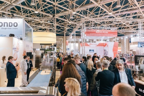 俄罗斯莫斯科烘焙展览会展会现场图片