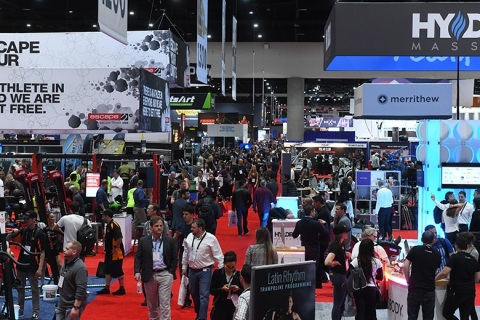 巴西圣保罗健身器材展览会展会现场图片