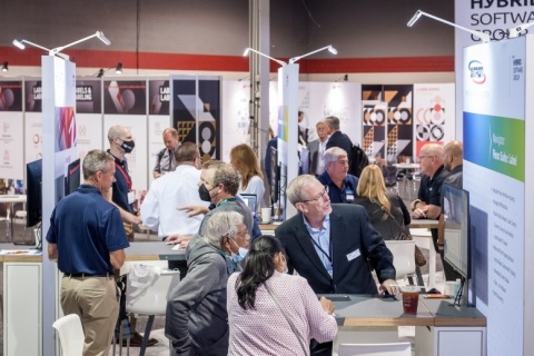 美国芝加哥标签印刷展览会展会现场图片