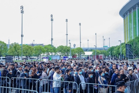 上海服饰供应链展展会现场图片