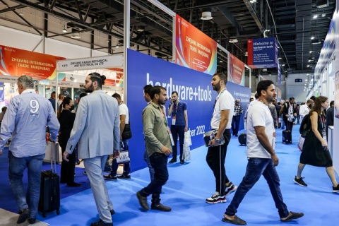 中东迪拜纸业展览会展会现场图片