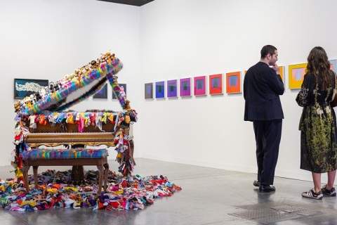 巴塞尔艺术展展会现场图片