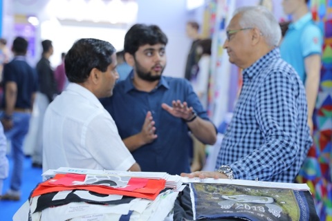 印度丝网印刷展览会展会现场图片