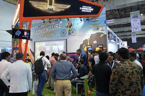 印度孟买主题公园及游乐设备景观展览会展会现场图片