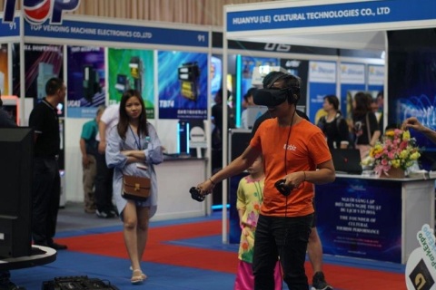 越南胡志明主题公园及游乐设备展览会展会现场图片