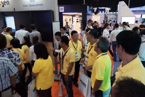 泰国曼谷视听集成设备与技术展览会展会现场图片