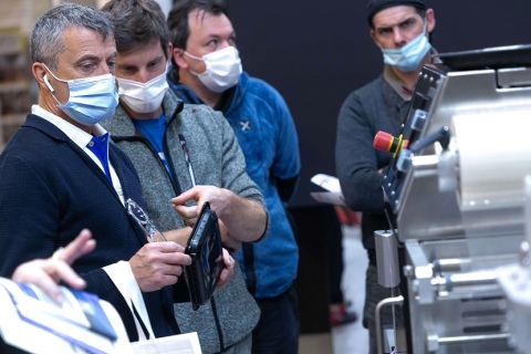 意大利米兰肉类加工展览会展会现场图片