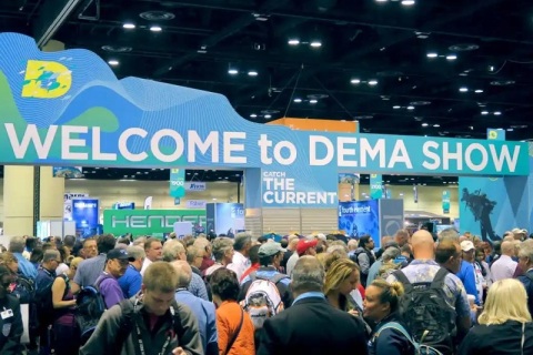 美国潜水展览会展会现场图片