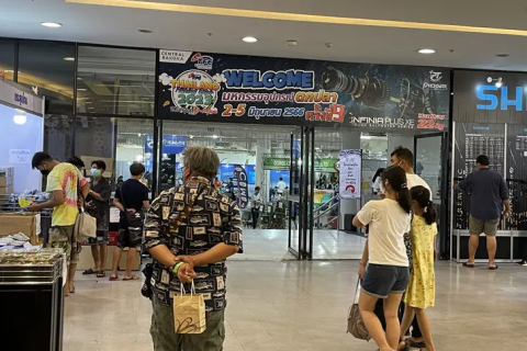 泰国渔具钓具展览会展会现场图片