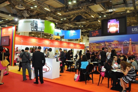 新加坡旅游展览会展会现场图片