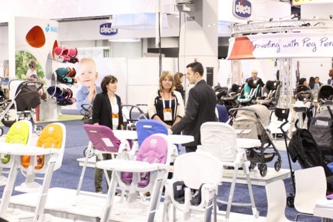 美国拉斯维加斯婴童用品展览会展会现场图片