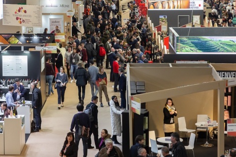 法国巴黎葡萄酒、红酒、烈酒展览会展会现场图片