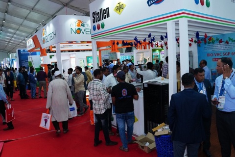 印度海德拉巴家禽畜牧展览会展会现场图片