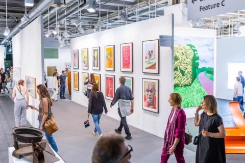 美国迈阿密艺术博览会展会现场图片