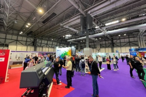 英国伯明翰印刷包装标签展览会展会现场图片