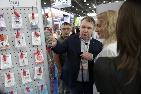 俄罗斯莫斯科宠物用品展览会展会现场图片