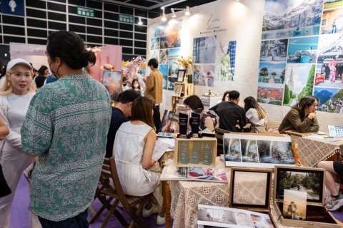 香港婚纱展暨海外婚礼博览展会现场图片