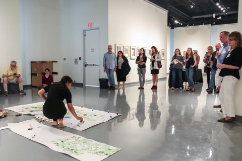 美国迈阿密艺术博览会展会现场图片