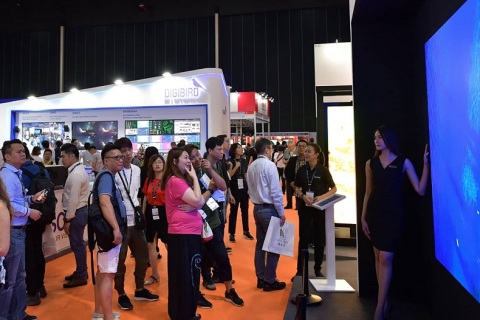 印度孟买音视频集成及视听展览会展会现场图片