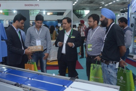印度新德里包装工业展览会展会现场图片