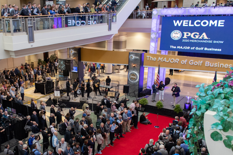 美国奥兰多高尔夫球用品展览会展会现场图片