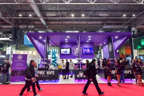 英国伯明翰电子烟展览会展会现场图片