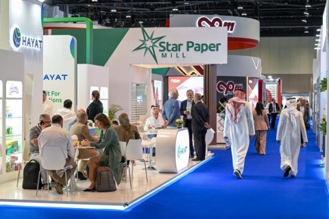 中东阿布扎比造纸、生活用纸展览会展会现场图片