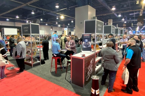 美国拉斯维加斯雪茄烟草展览会TPE展会现场图片