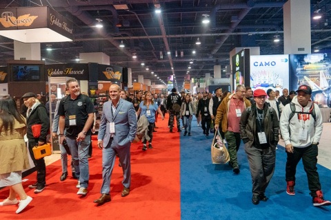 美国拉斯维加斯雪茄烟草展览会TPE展会现场图片