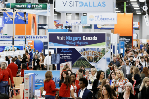 美国拉斯维加斯会议奖励旅游展览会展会现场图片