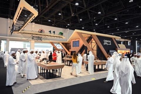 中东阿布扎比狩猎、马术、枪械、刀具展览会展会现场图片