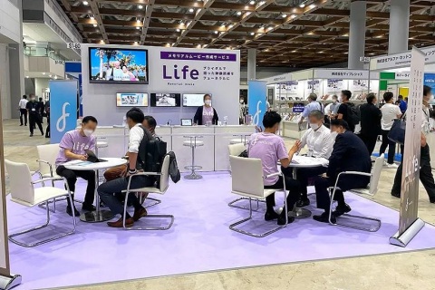 日本东京殡仪殡葬产业展览会展会现场图片