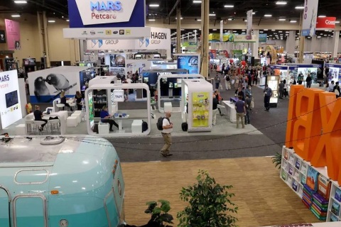 美国拉斯维加斯宠物展览会夏季展会现场图片