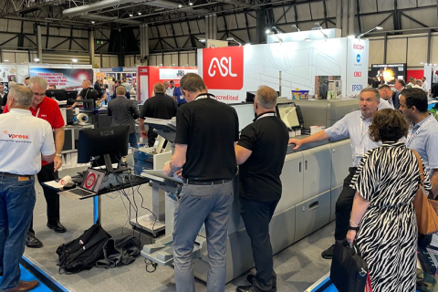 英国伯明翰印刷包装标签展览会展会现场图片