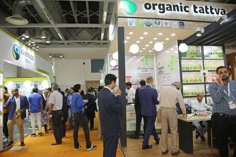 印度新德里有机食品展览会展会现场图片