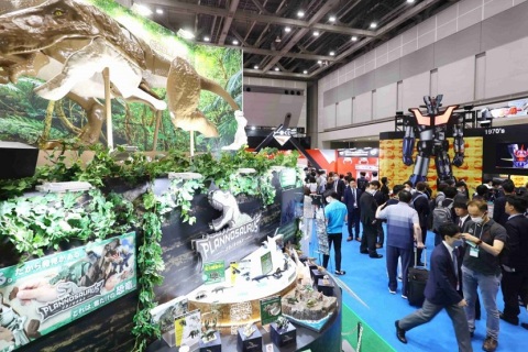 日本东京玩具展览会展会现场图片