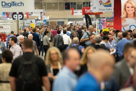 美国印刷展览会展会现场图片