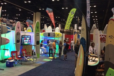 美国奥兰多水上运动用品展览会展会现场图片