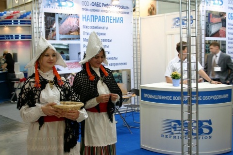 俄罗斯肉类加工展览会展会现场图片