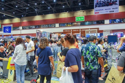 泰国曼谷潜水展览会展会现场图片