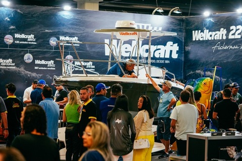 巴西圣保罗渔具钓具展览会展会现场图片