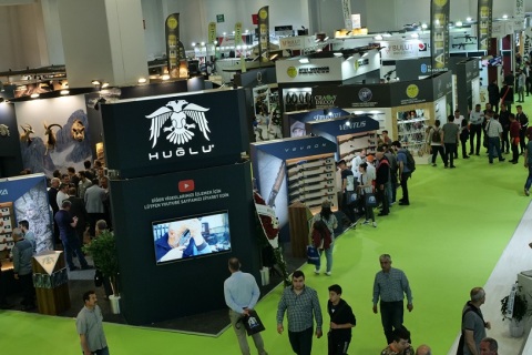 土耳其伊斯坦布尔狩猎武器、枪械展览会展会现场图片